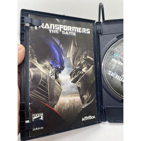 Transformers: The Game PS2 CIB Complete In Box w/ Manual SONY PLAYSTATION 2 - Picture 8 of 10